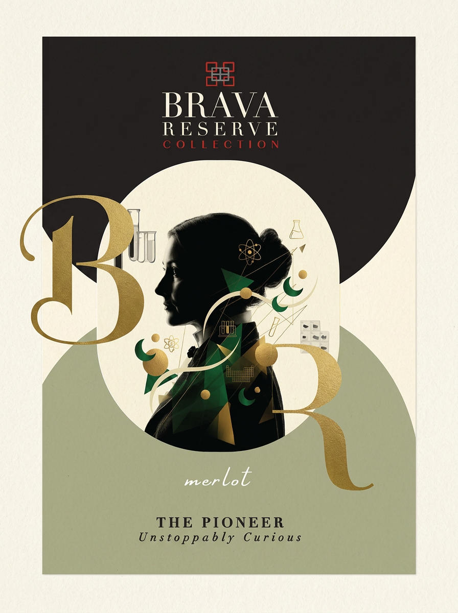 The Pioneer™ Brava Reserve bottle in the real Brava collection