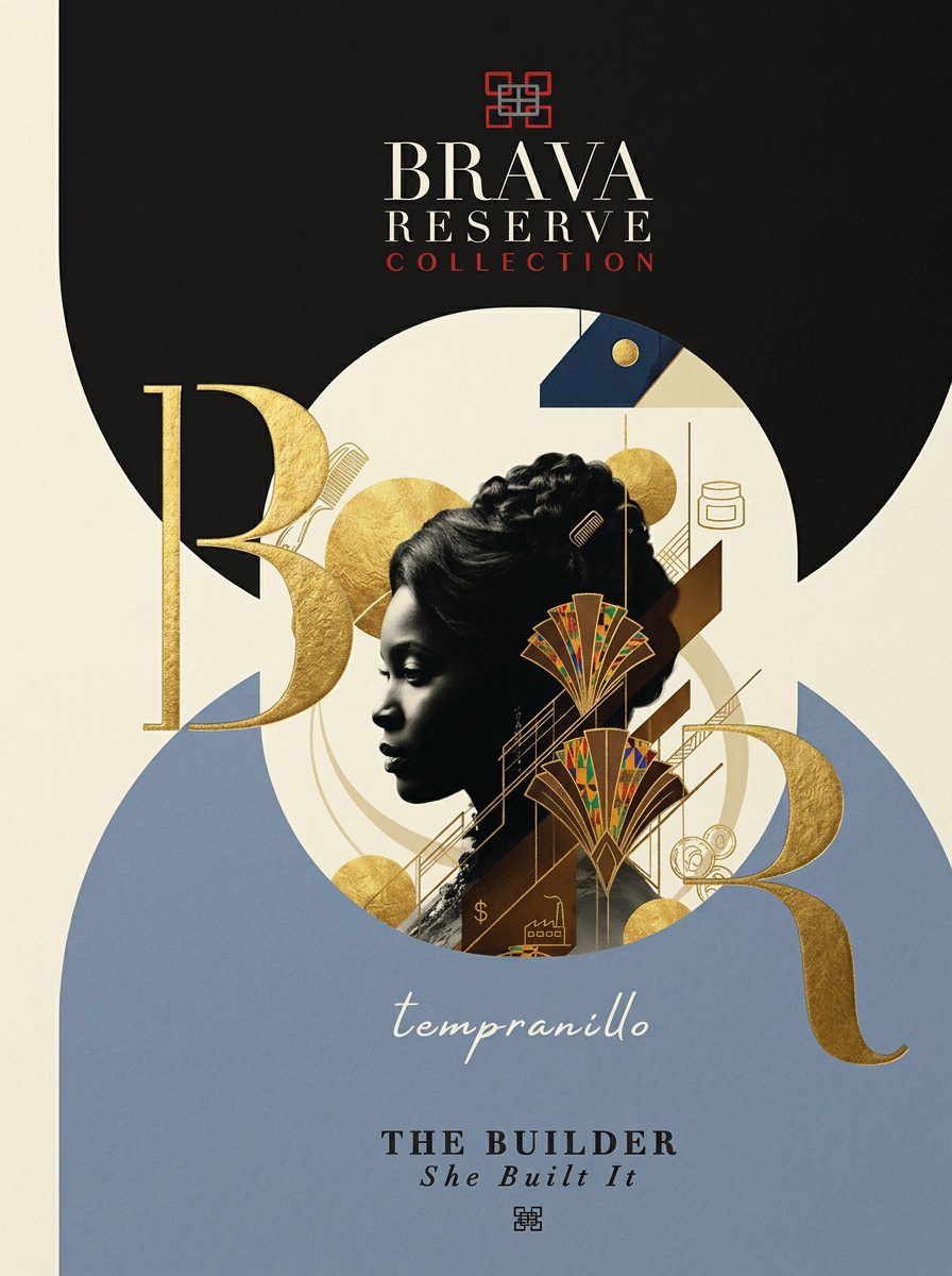 The Builder™ Brava Reserve bottle in the real Brava collection